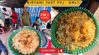 Madhapur Spicy Biryani🔥 🔥  Just 99 only  crstreetfood [upl. by Calica]