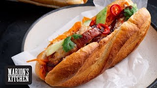 Sticky Pork Banh Mi  Marions Kitchen [upl. by Tfat]