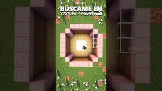 Casa Subterránea 🏡 en Minecraft shorts minecraft [upl. by Aniwde]