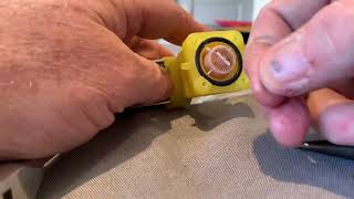 Part 2  GE dishwasher inlet valve clogged and not filling basin￼ MUST WATCH [upl. by Edora620]