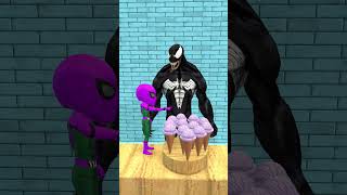 🍦Venoms Ice Cream Stolen by Spider man’s Sneaky Trick 😏🍭 gta [upl. by Neitsirk]