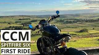 First Ride 2022 CCM Spitfire Six Stealth 4K [upl. by Llabmik260]