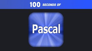 Pascal in 100 Seconds [upl. by Edaw]