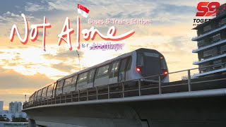 Not Alone  Singapore NDP 2024 Theme Song Buses amp Trains Edition Cover by KPS Official  희진Heejin [upl. by Jocelin656]