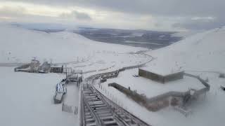 Cairngorms train Scotland full journey January 2017 [upl. by Anaej49]