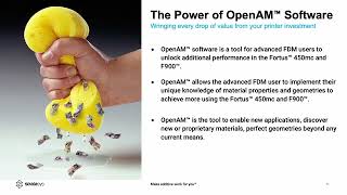 OpenAM Software Unlock FDM Potential amp Boost ROI [upl. by Dnomaj795]