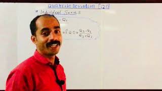 Quartile deviation part 5measures of dispersion [upl. by Itoyj133]