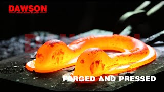 How to Make Drop Forged Lifting Shackle  DAWSON GROUP LTD CHINA [upl. by Christianson333]