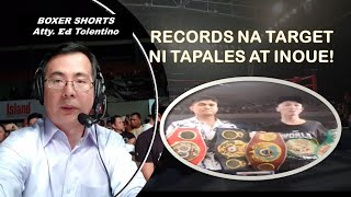 Mga Records na target ni Tapales at Inoue [upl. by Rivard878]