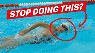 5 Worst Breathing Mistakes Swimmers Make [upl. by Heilner464]