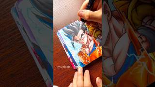 ASMR Drawing Ultimate Gohan  Dragon Ball Z  WyRich asmr gohan [upl. by Beitnes]