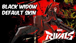 The Black Widow Default Skin  Revealed As Background Graffiti  Marvel Rivals [upl. by Tally]