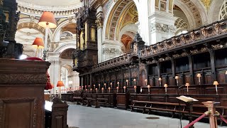 INSIDE ST PAULS CATHEDRAL AND CRYPT LONDON ENGLAND 4K [upl. by Dream]