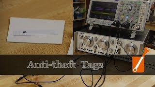 How antitheft tags work  magnetostriction [upl. by Malkah458]