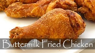 Chicken Recipes  Buttermilk Fried Chicken [upl. by Annaehs]