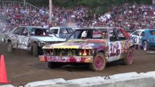 Demolition Derby at the Barnstable County Fair 72209 [upl. by Anitniuq34]