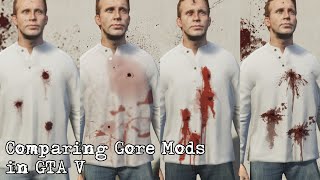 Comparing Gore Mods in GTA V [upl. by Porte94]