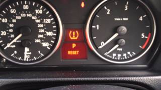 BMW E90 Tyre Warning Reset [upl. by Gingras]