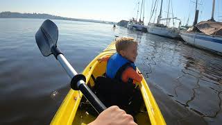 Kayaking at Tugboat Annies in Olympia Washington [upl. by Adriano492]