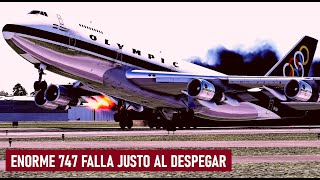 El Piloto que Rompió las Reglas con un Boeing 747  Vuelo 411 de Olympic Airways [upl. by Unhsiv]