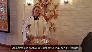 Möjlighet till dop i Gullängets kyrka [upl. by Fassold]