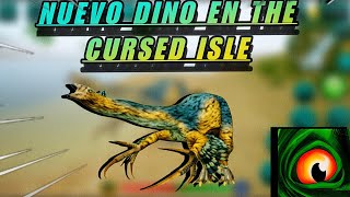 🔴NUEVO DINO en THE CURSED ISLE el TERIZINOSAURUSCERRÉ BOCAS 🦕 [upl. by Gerrie]