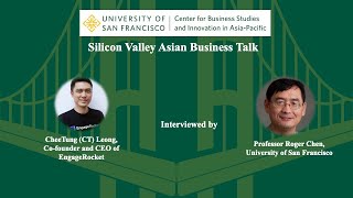 CheeTung Leong Cofounder amp CEO of EngageRocketSilicon Valley Asian Business Talk [upl. by Dlareg]