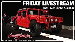 2023 PALM BEACH FRIDAY LIVESTREAM  Friday April 14 2023  BARRETTJACKSON 2023 AUCTION [upl. by Uchish]