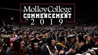 Molloy College Commencement 2019 [upl. by Acisset802]