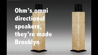 Meet John he makes Ohm’s omnidirectional speakers in Brooklyn [upl. by Haek77]