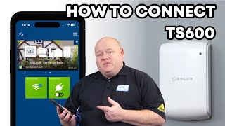 How To Connect Salus TS600 App Controlled Room Thermostat  Smart Home [upl. by Frodi]