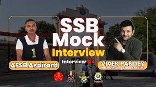 SSB mock Interview Live  4  AFSB Aspirant Must join and watch [upl. by Esinahs551]