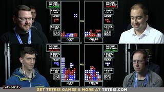 Blue Scuti takes on Rhubarb Kansas City Tetris Regional Championship FINALS [upl. by Hsaka]