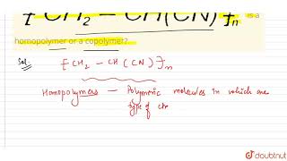 is a homopolymer or a copolymer [upl. by Lucania]