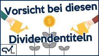 Vorsicht bei solchen DividendenAristokraten Mit Beispiel [upl. by Elinet]