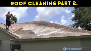 Apple Roof Cleaning Part Two of Four [upl. by Fabian792]