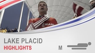 Lake Placid Highlights  Mens Skeleton World Cup Tour 20142015  FIBT Official [upl. by Miehar188]