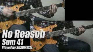 Sum 41  No Reason Guitar Cover ★ Lead and Rhythm [upl. by Nirrej]