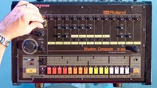 The Roland TR808 In Action [upl. by Ilyah]