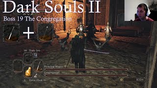 Interrupting the Congregation Prowling Magus Dark Souls 2 Boss Fight 2024 [upl. by Klina]