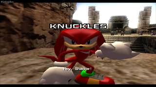 Sonic in Glyphic Canyon Shadow the Hedgehog Mod [upl. by Hiller946]