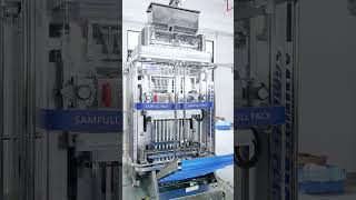 Machine demballage de granulés multivoies en stick pack pour germes de bactéries lyophilisées [upl. by Delp]