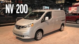 2014 NISSAN NV200 REVIEW INTERIOR CLOSER LOOK [upl. by Sib]