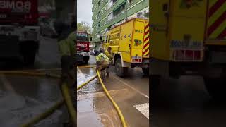 Ayuda Bomberos de Ávila en Valencia [upl. by Akayas802]