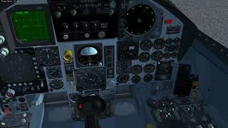 FlightGear F15 startup procedure [upl. by Ahrens]