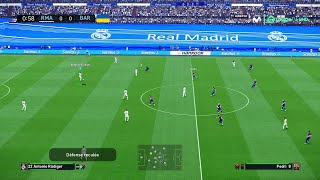 PES 2024  Real Madrid vs FC Barcelona Gameplay PC  eFootball 2024 Concept  PES 2021 Mods [upl. by Ettennek697]