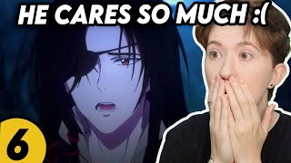 TGCF IS BACK Hua Chengs reaction to Xie Lian burning down Paradise Manor S2 episode 6 [upl. by Nnalyrehc]