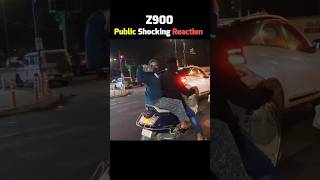 wait for end mrcrazy bengaluru shocking public reactions shorts ytshorts short zx10r z900 [upl. by Eikcim700]