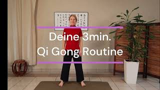 quotSchwingendes Beckenquot Deine 3min Qi Gong Routine entspannter Rücken bewegliche Hüfte tiefe Kraft [upl. by Palecek]