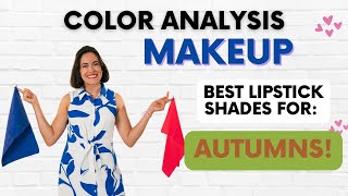 TOP LIPSTICK SHADES FOR AUTUMNS By Color Me Beautiful [upl. by Adnohs]